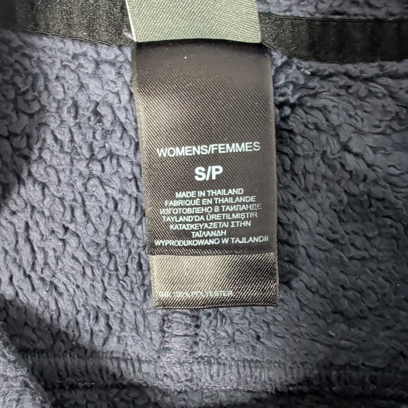 The North Face Osito Fleece Pullover Women's Small Purple Snap Casual Jacket - Picture 7 of 9